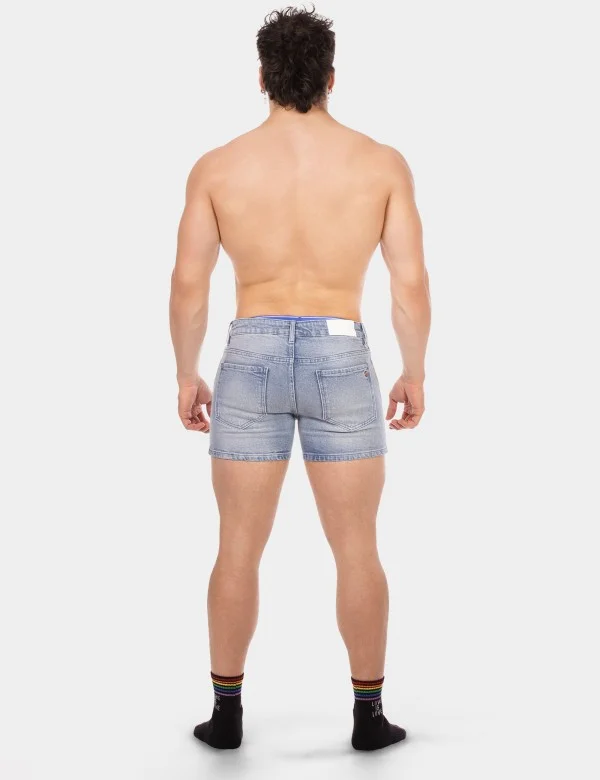 5 Pocket 11' Denim Short Jack - Sky-Blue