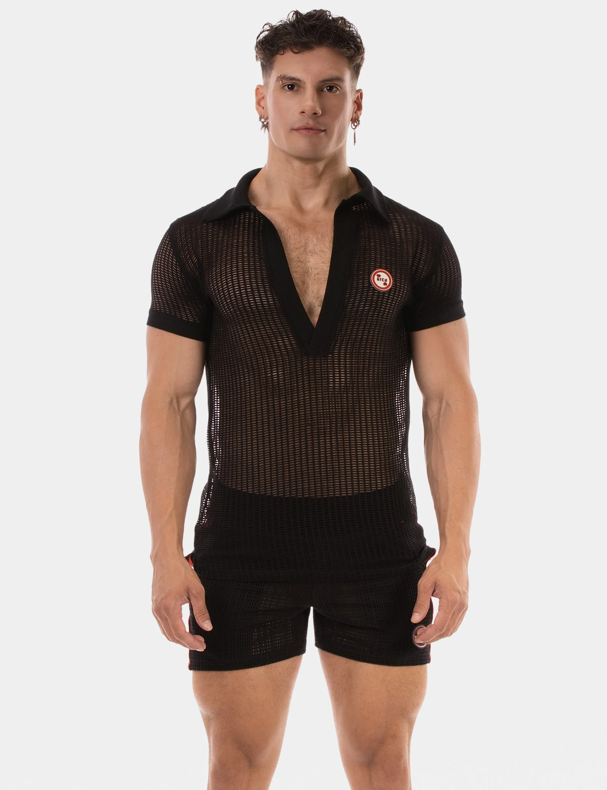 Polo Shirt Baris - Black