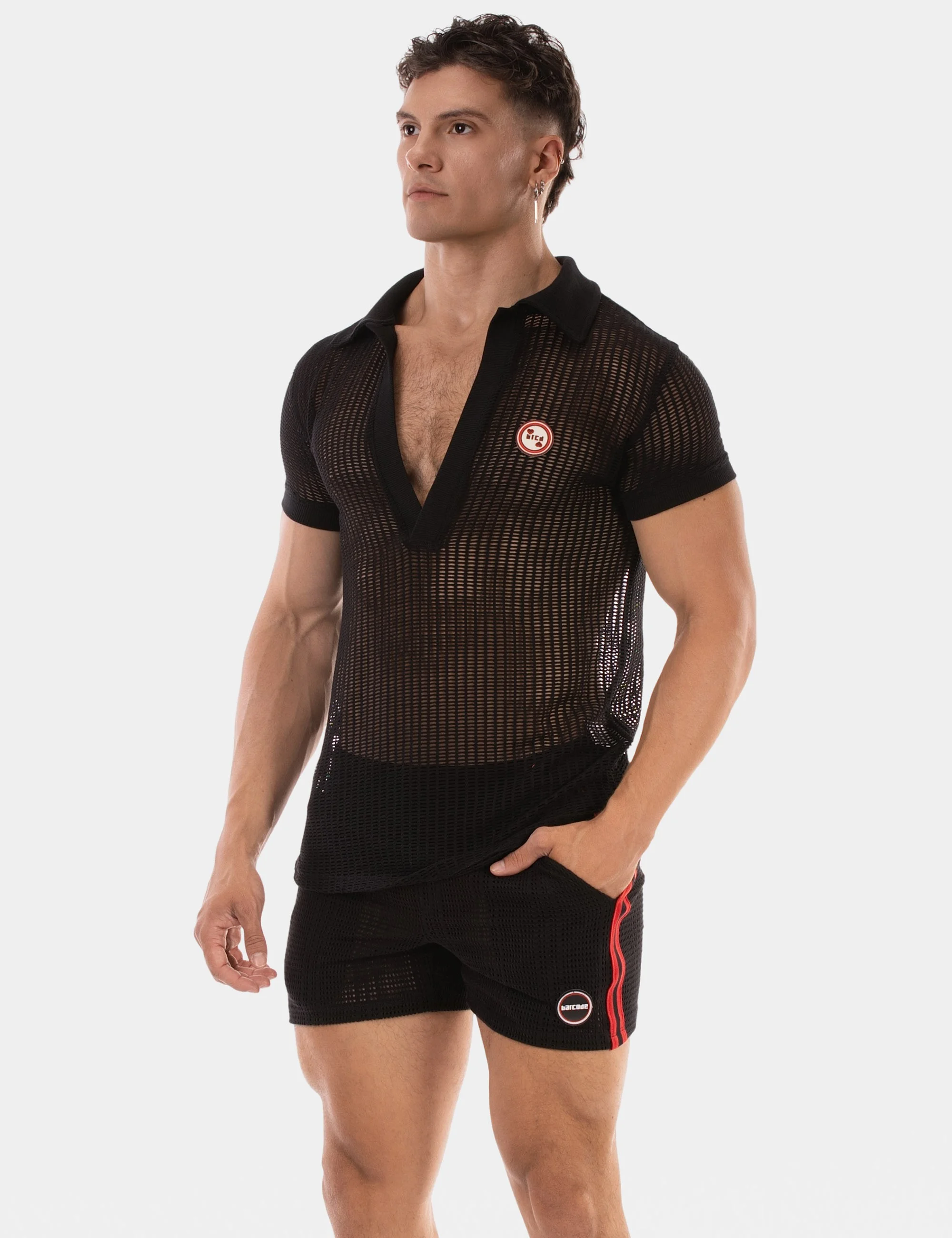Polo Shirt Baris - Black