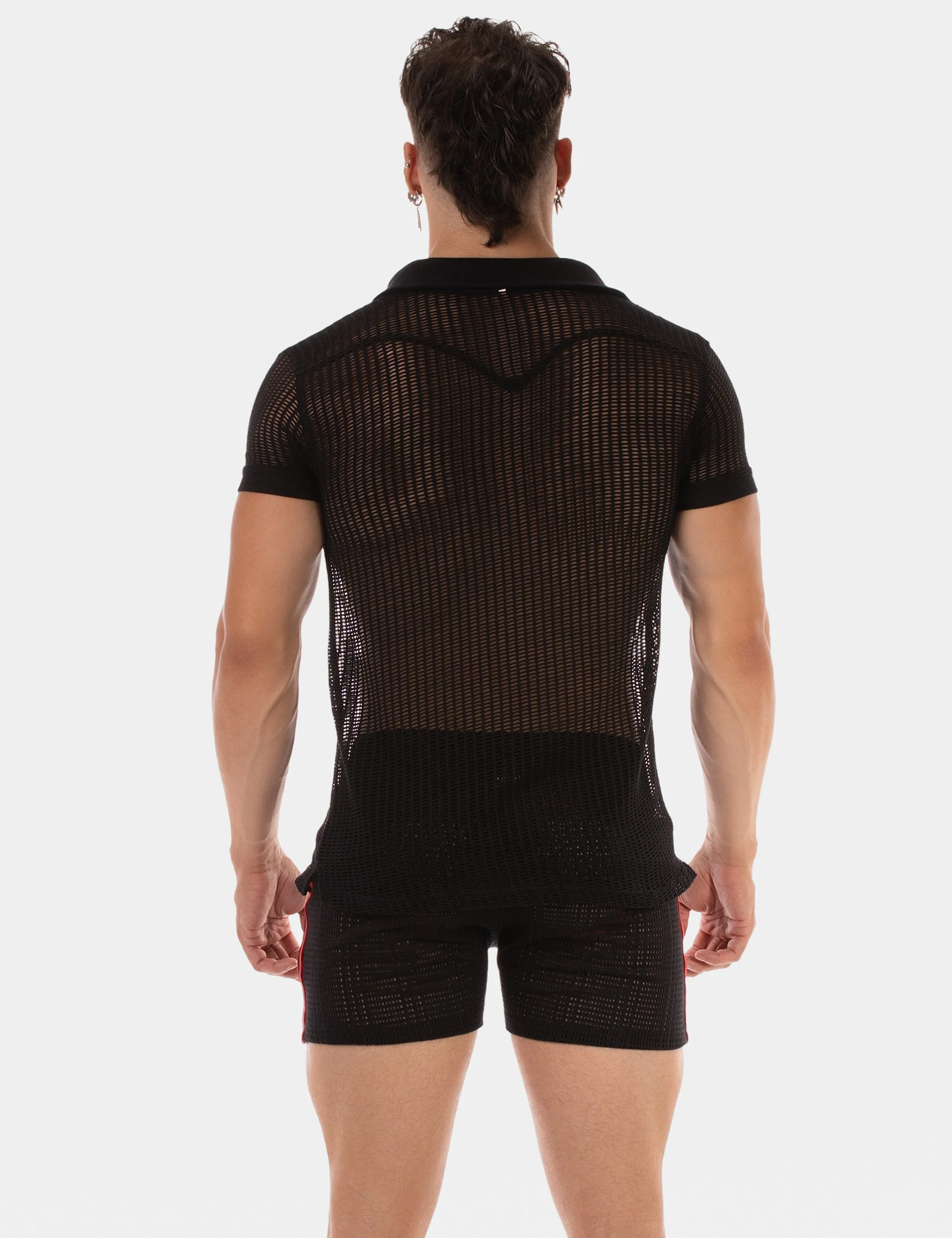 Polo Shirt Baris - Black