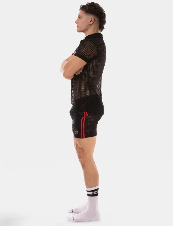 Polo Shirt Baris - Black