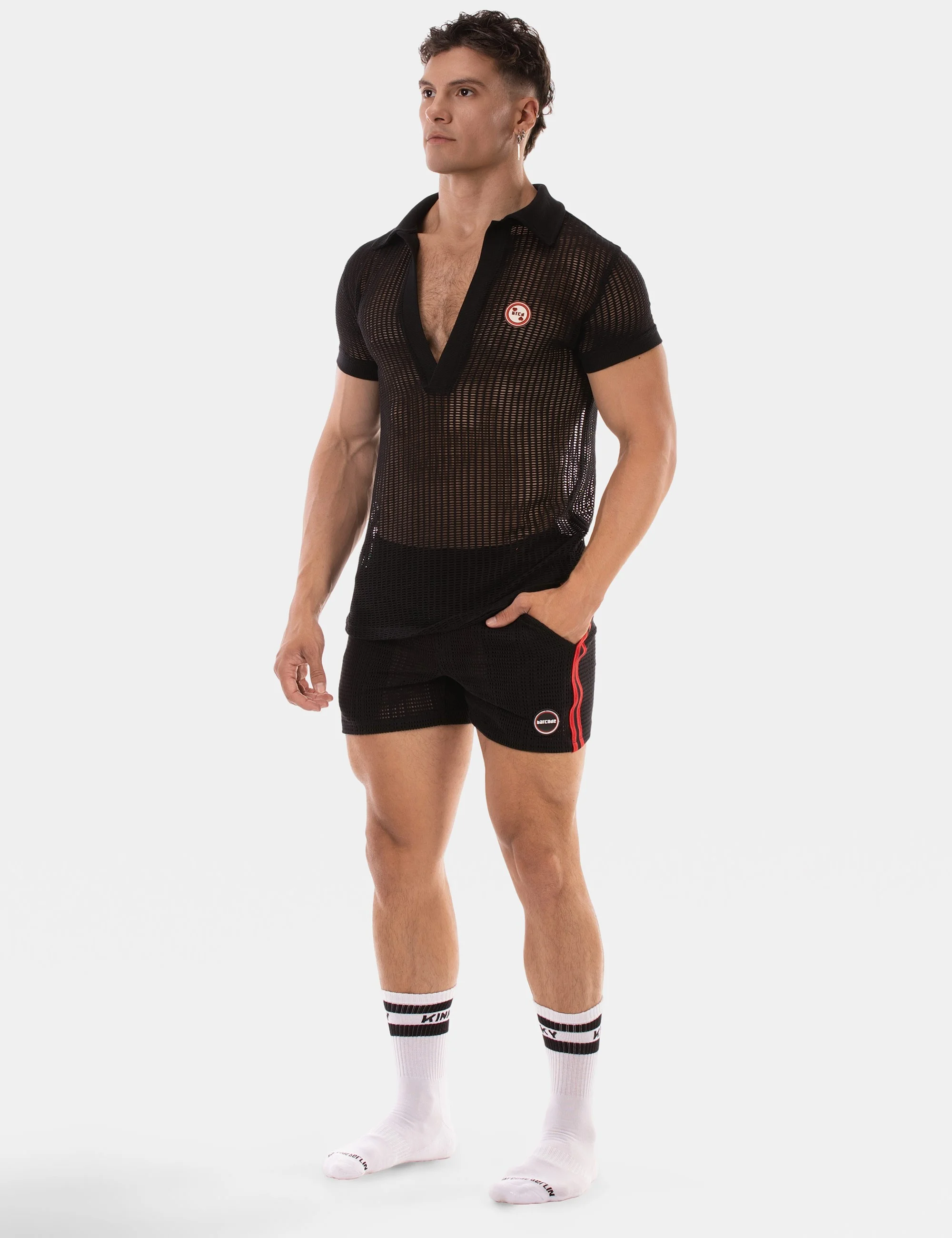 Polo Shirt Baris - Black