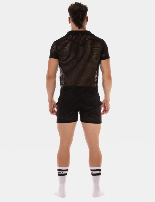 Polo Shirt Baris - Black