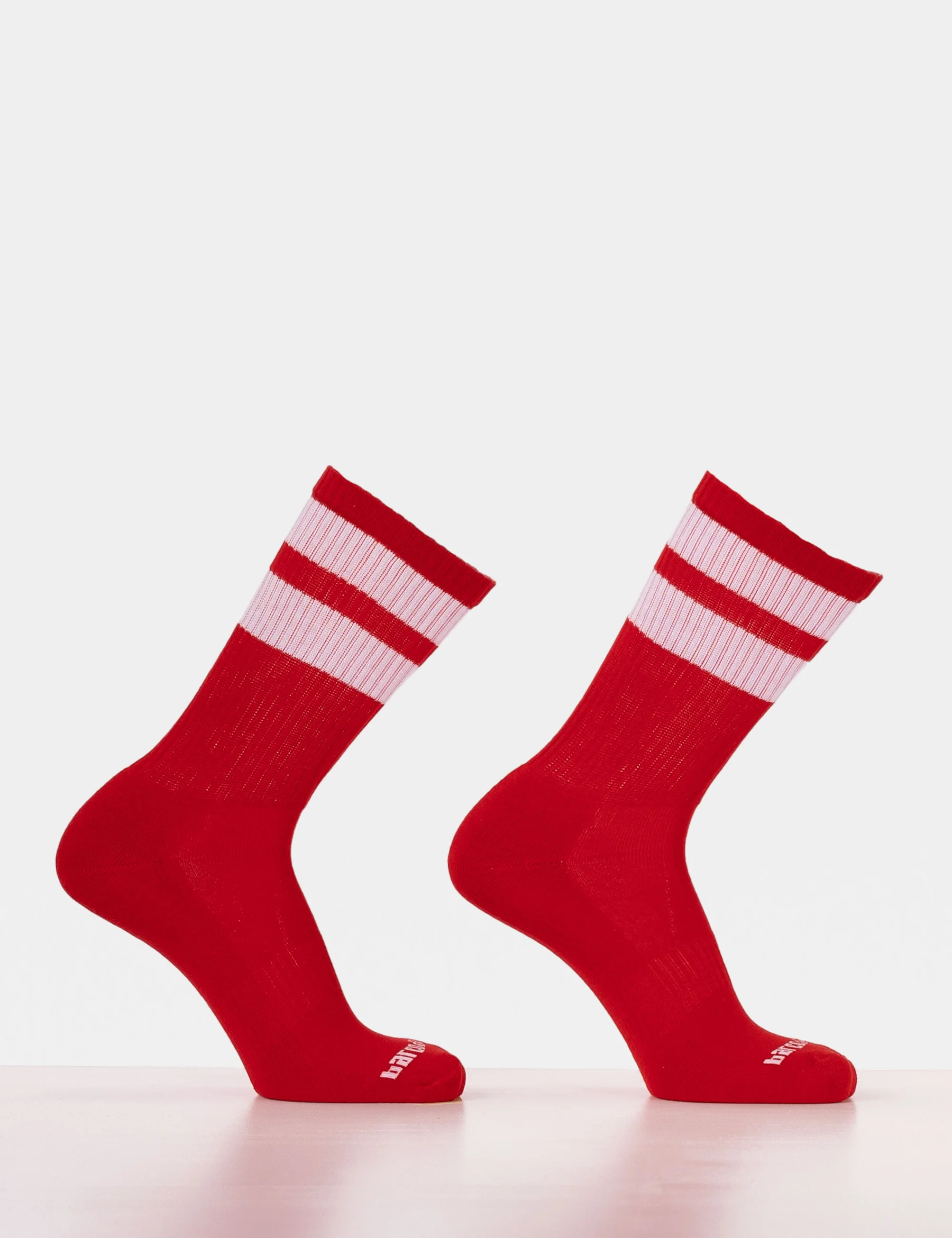 Gym Socks - Red-White