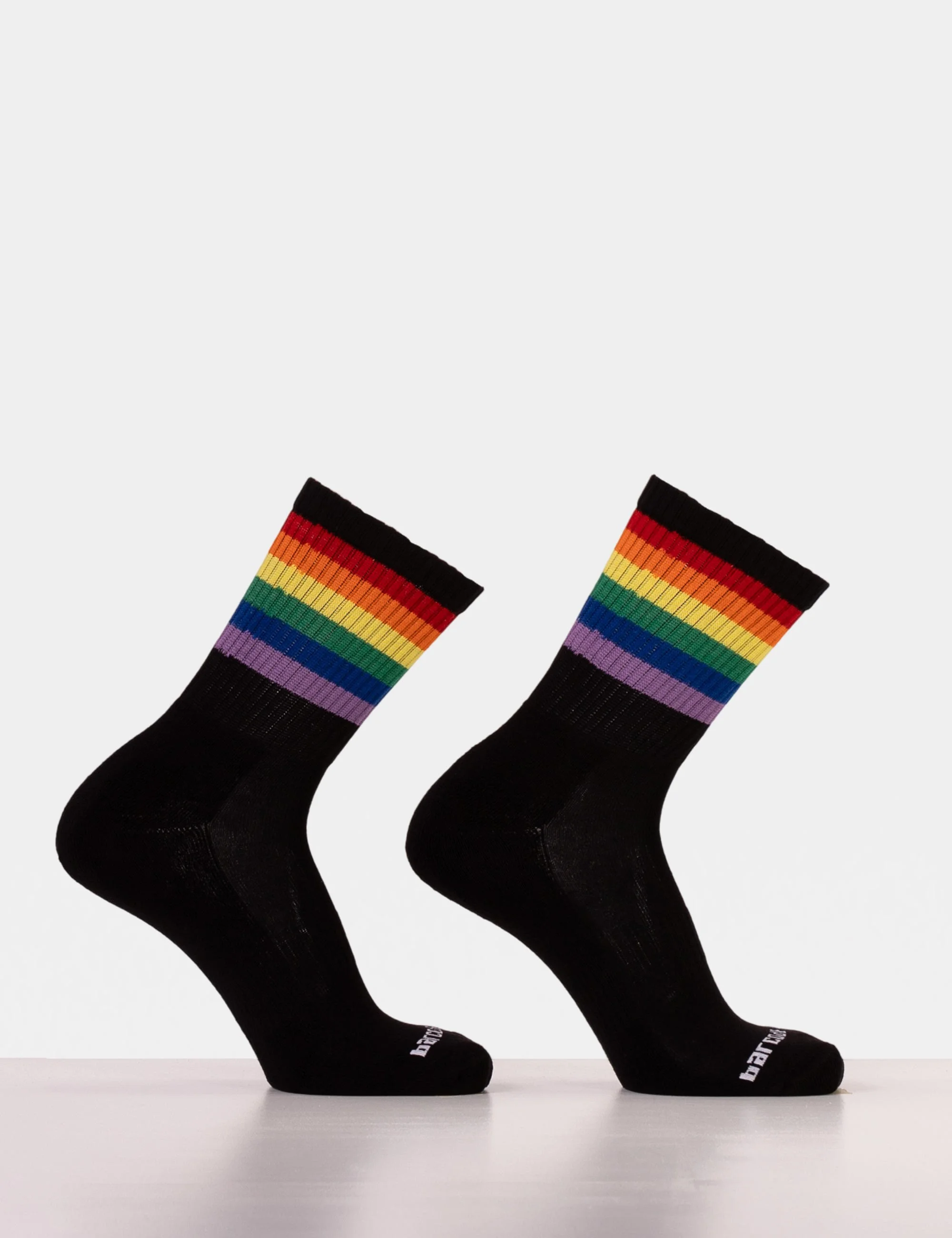 Barcode Pride Half Socks - Black