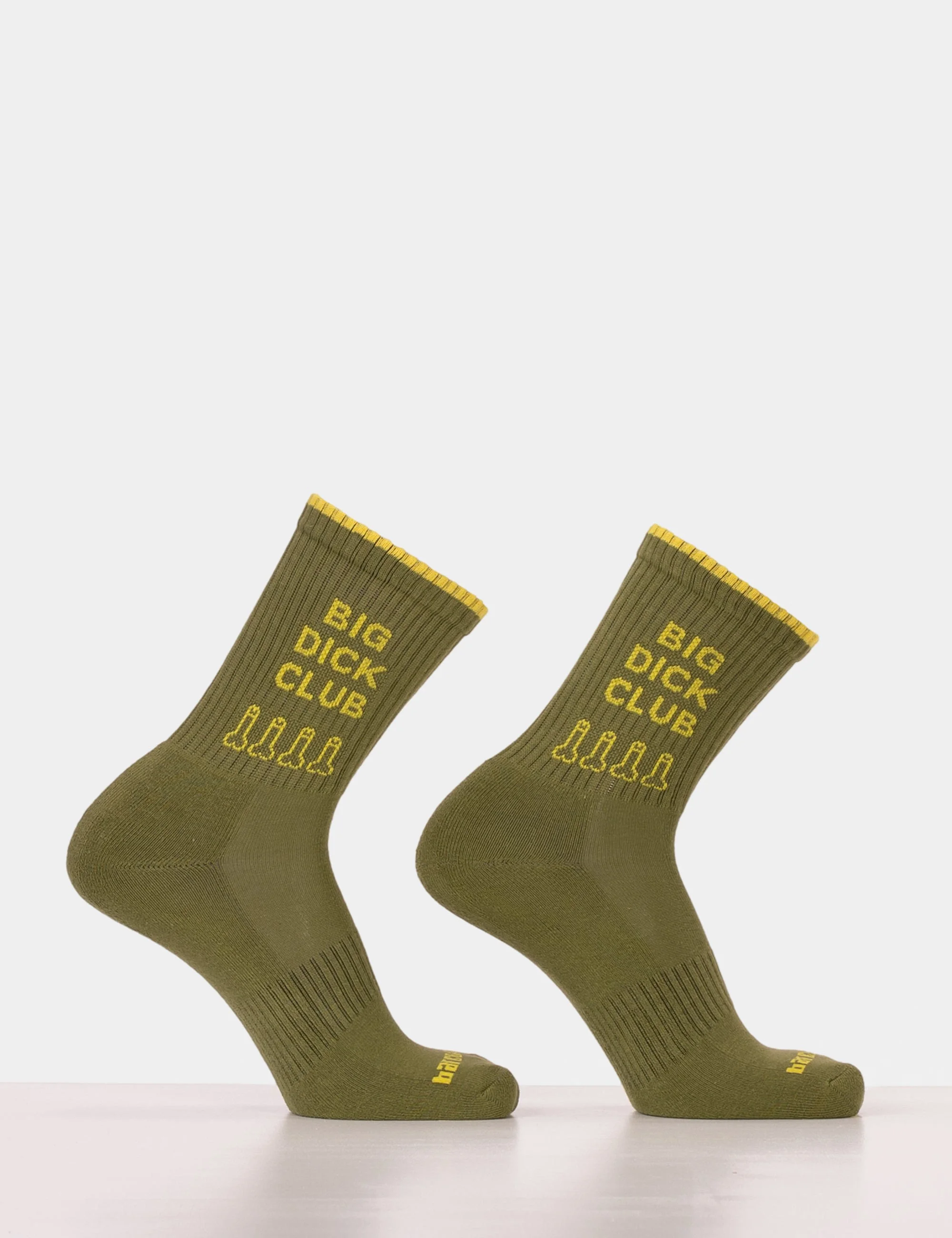 Fun Socks Big Dick Club - Amy-Yellow