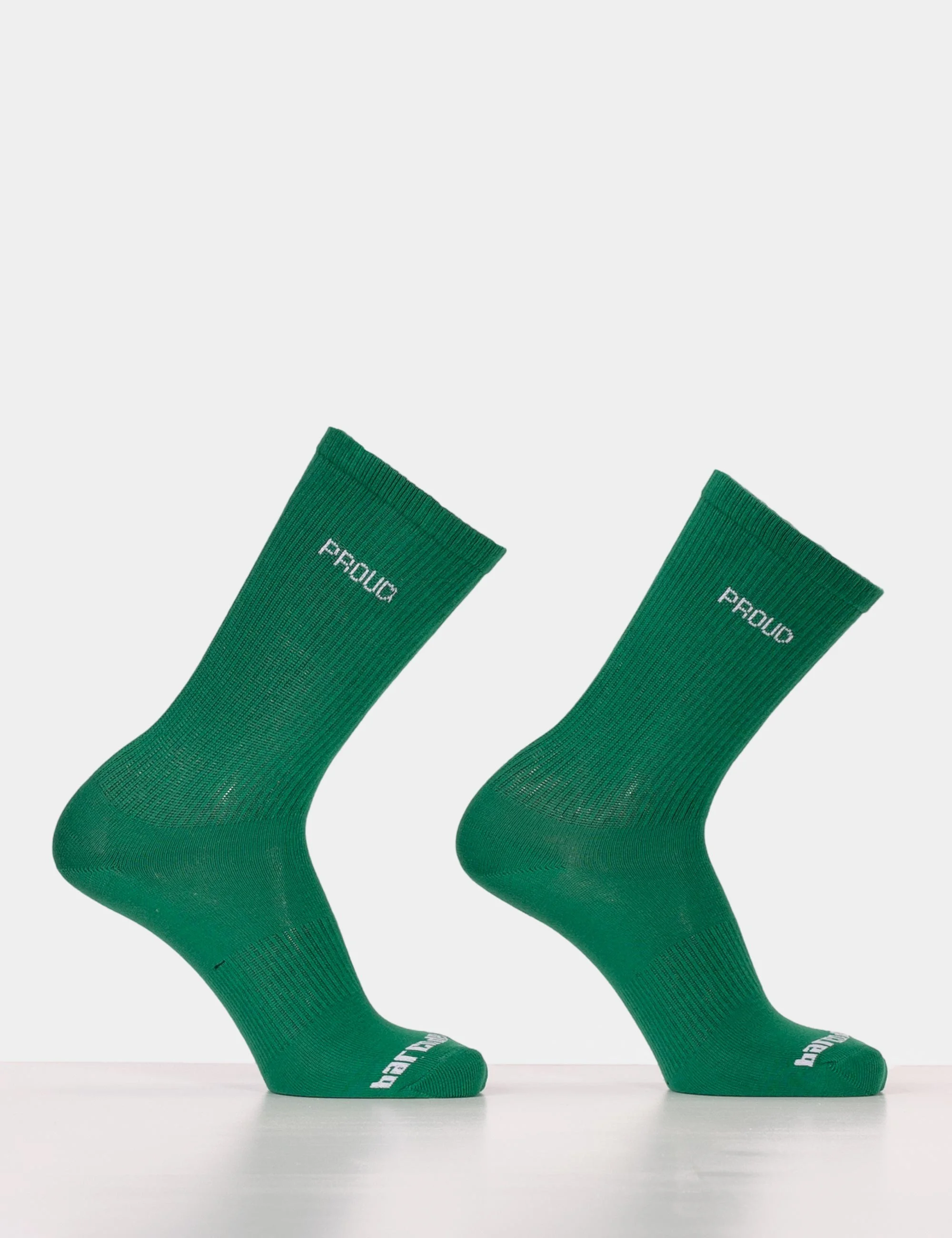 Barcode Proud Gym Socks - Olive