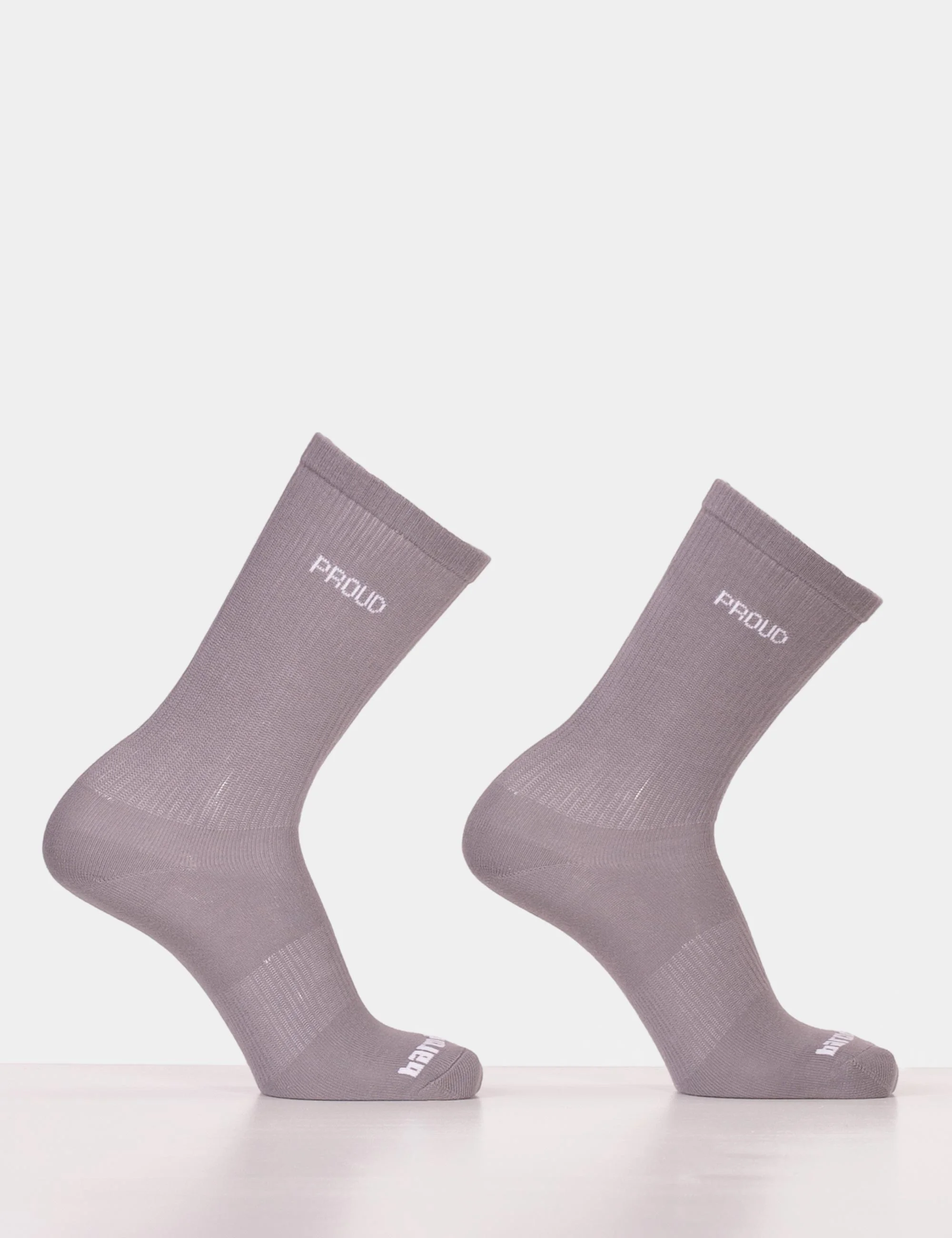 Barcode Proud Gym Socks - Grey