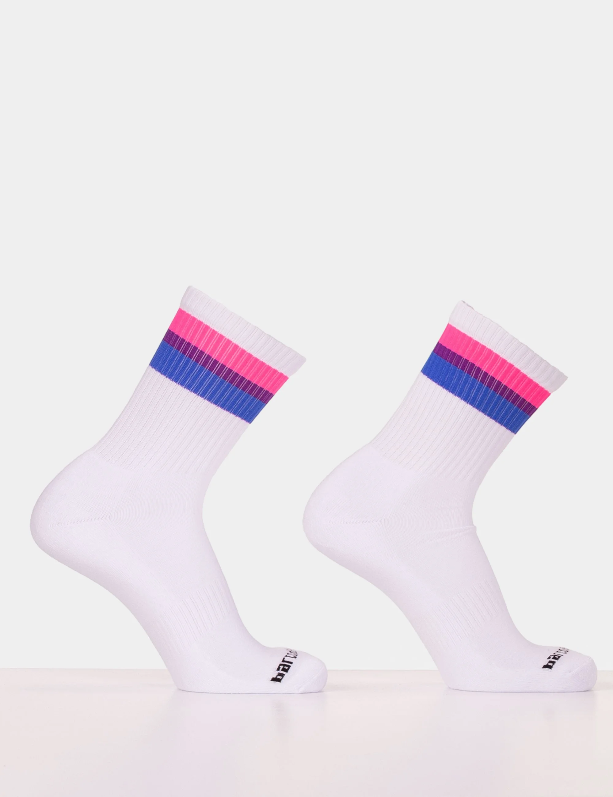 Half Fetish Socks Bisex - White