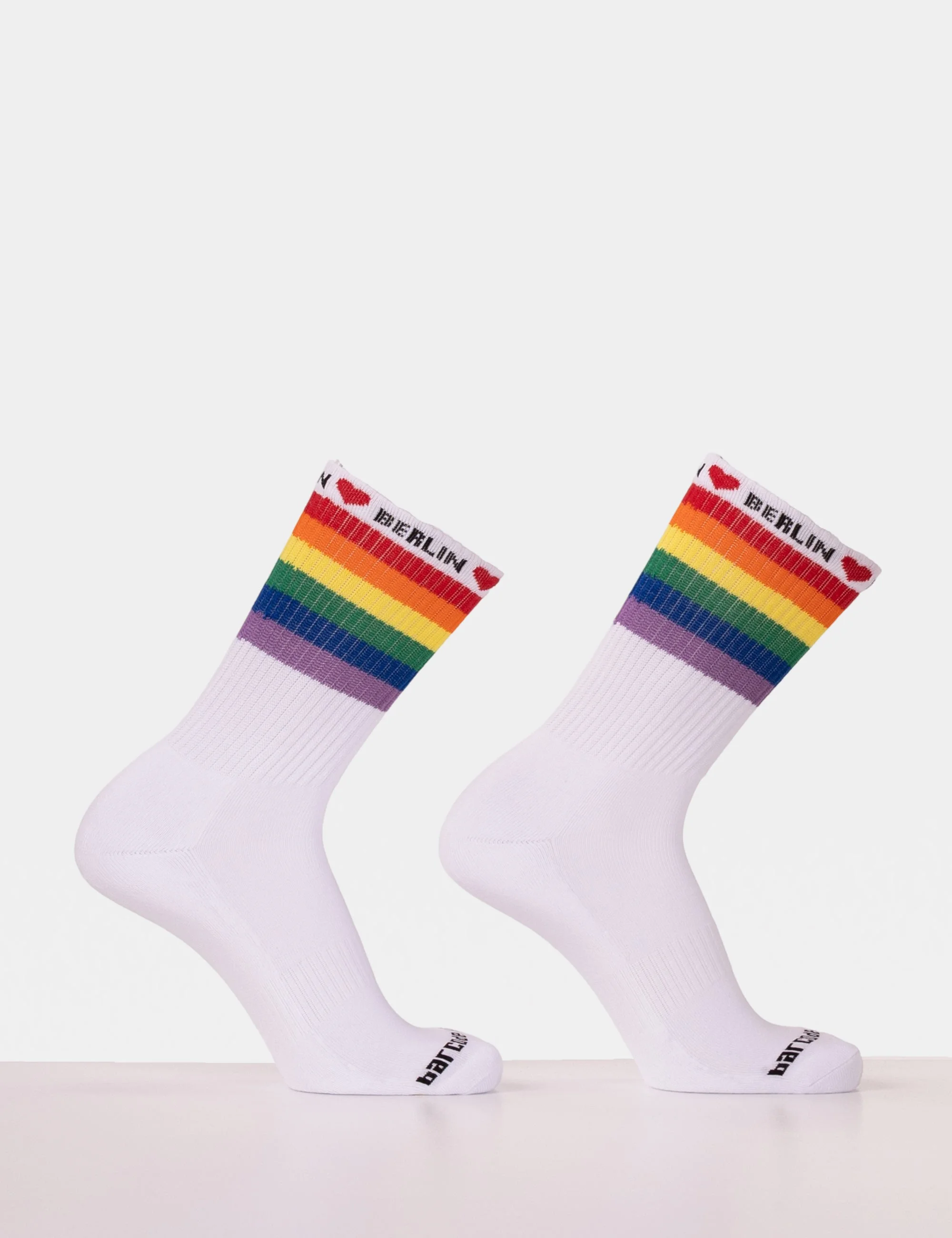 Pride Gym Socks Love Berlin - White