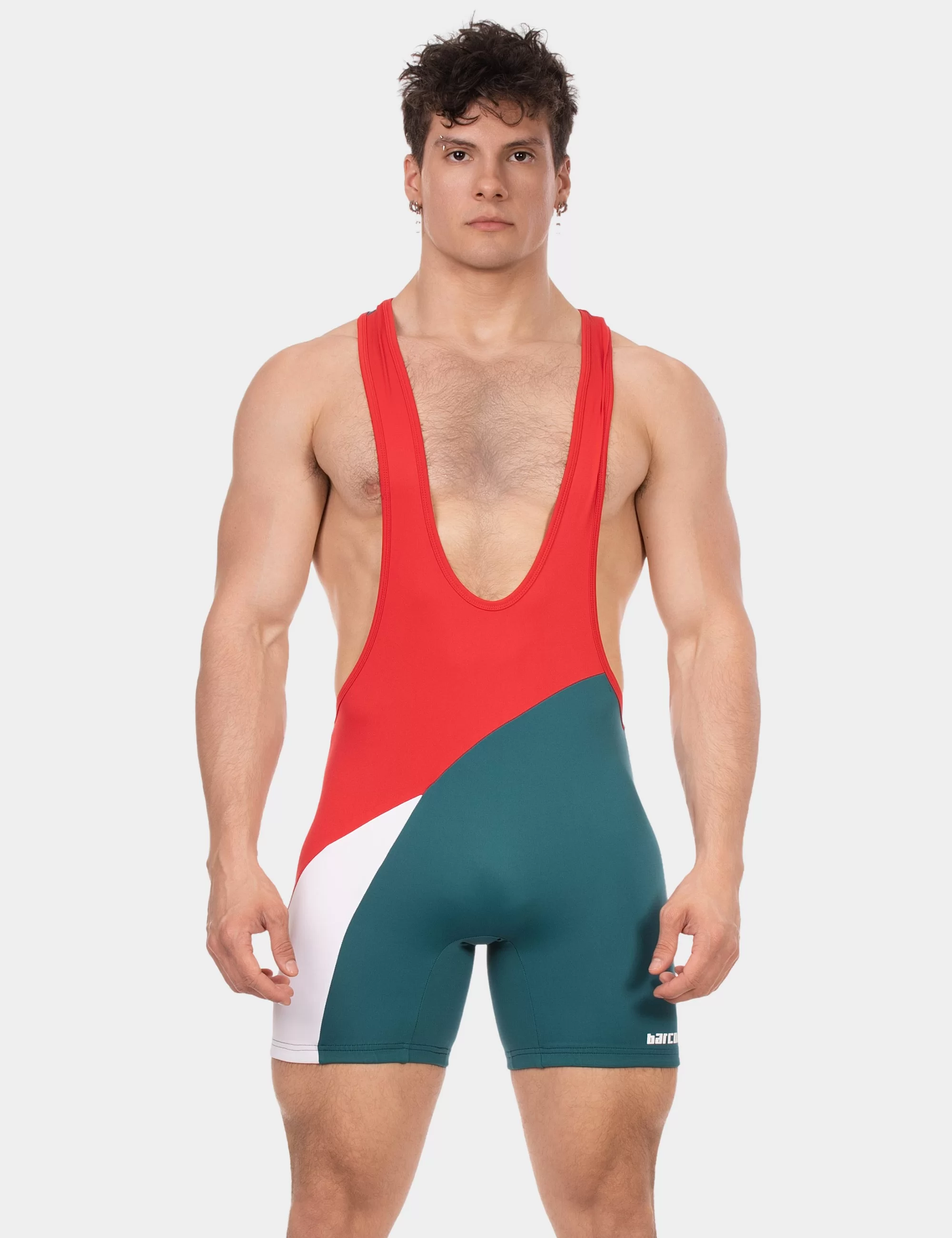 Singlet Luckenwalde - Red-White-Petrol