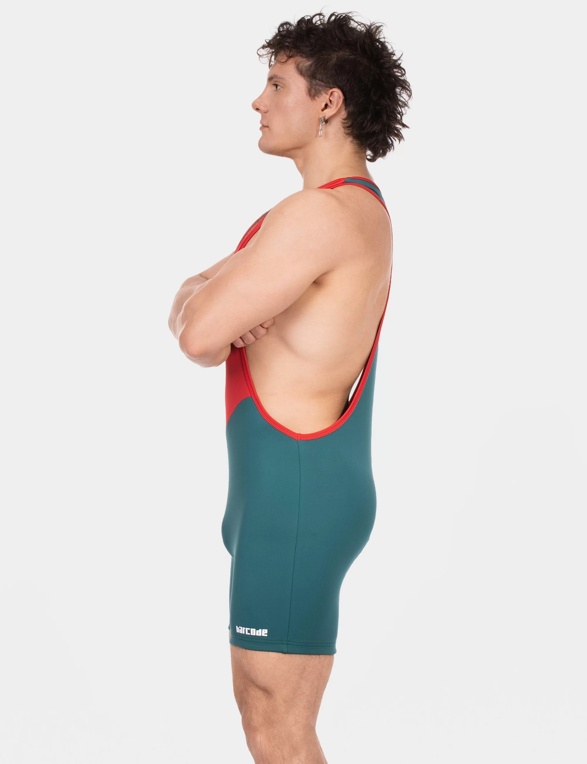 Singlet Luckenwalde - Red-White-Petrol
