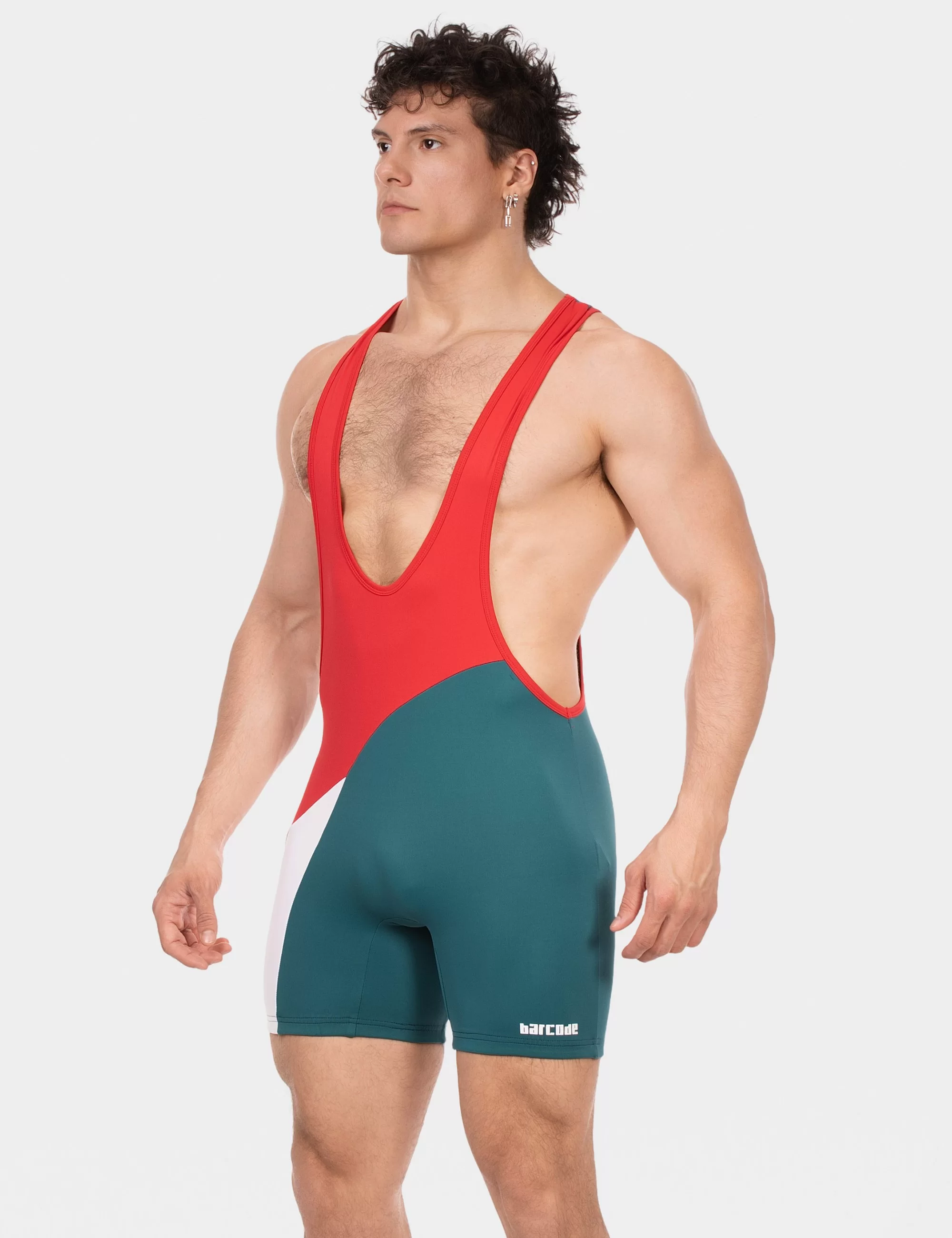 Singlet Luckenwalde - Red-White-Petrol