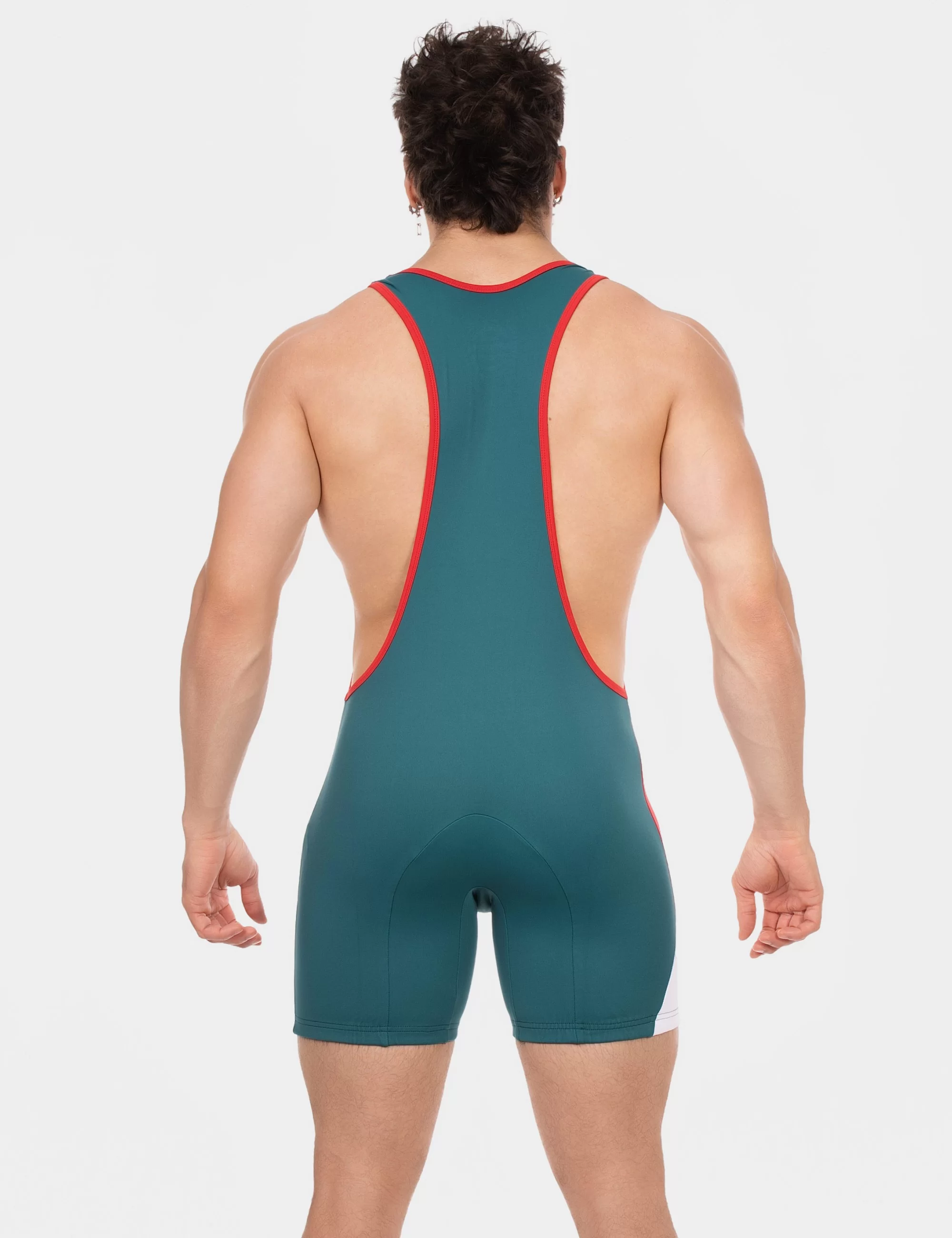 Singlet Luckenwalde - Red-White-Petrol