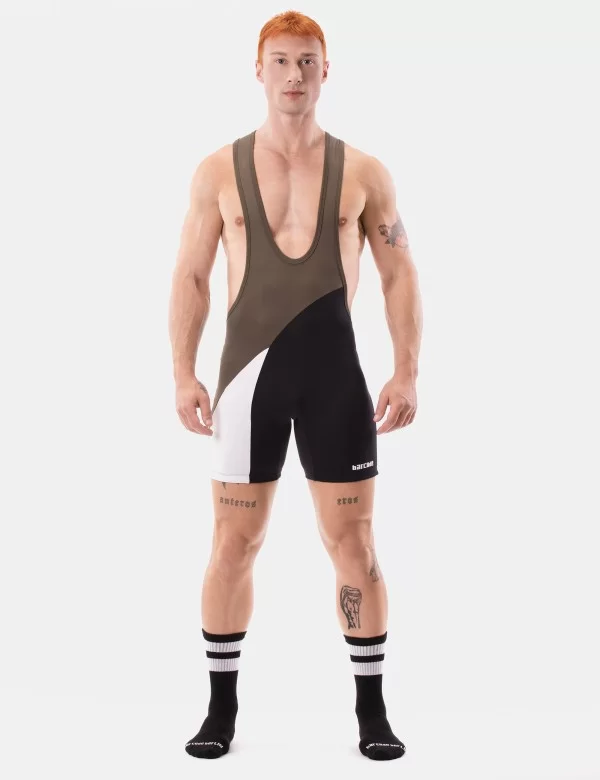 Singlet Luckenwalde - Darkarmy-White-Black
