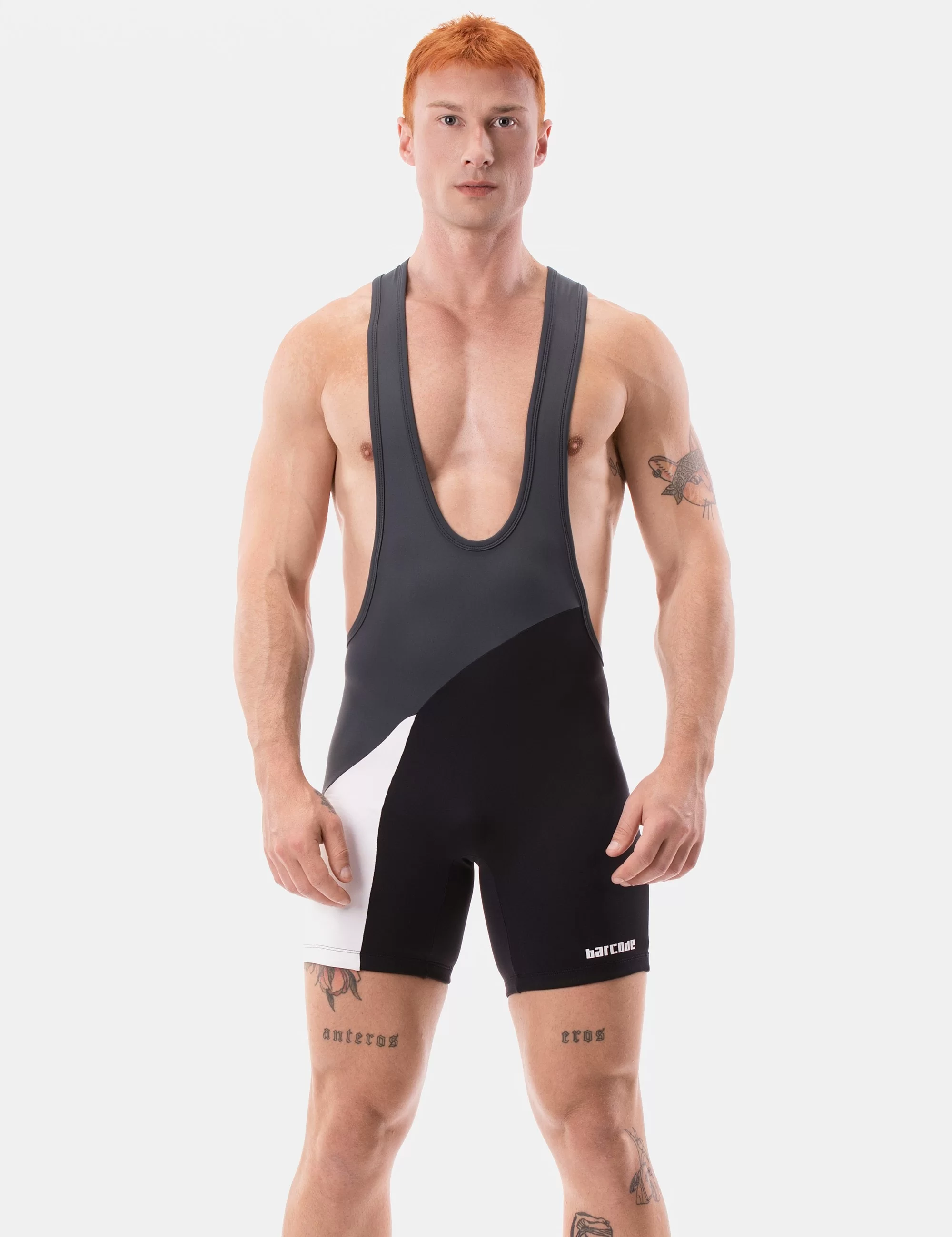 Singlet Luckenwalde - Titanium-White-Black