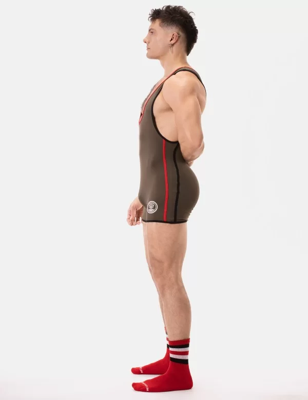 Singlet Allan - Darkarmy-Red-Black
