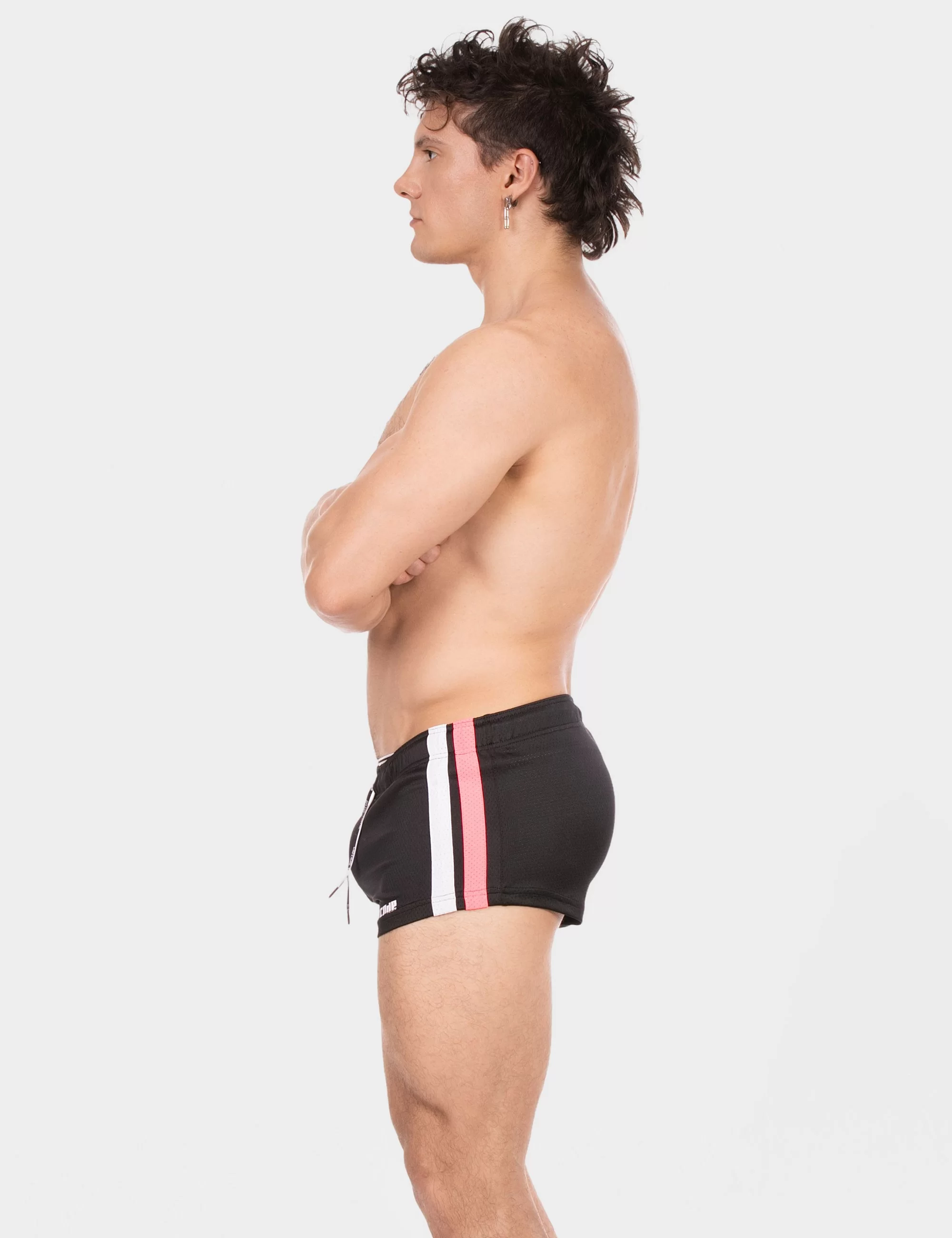 Short Timur - Black-White-Pink