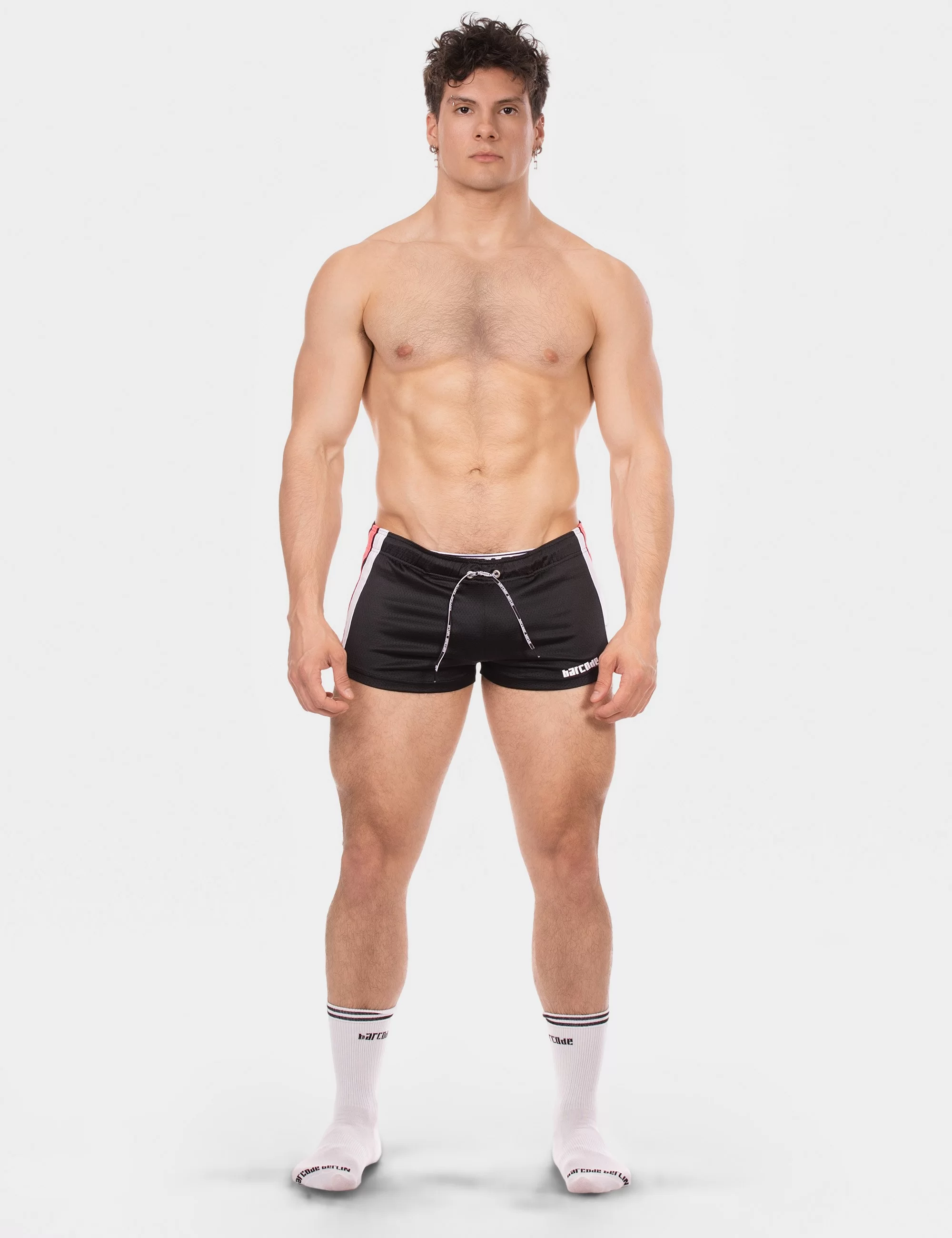 Short Timur - Black-White-Pink