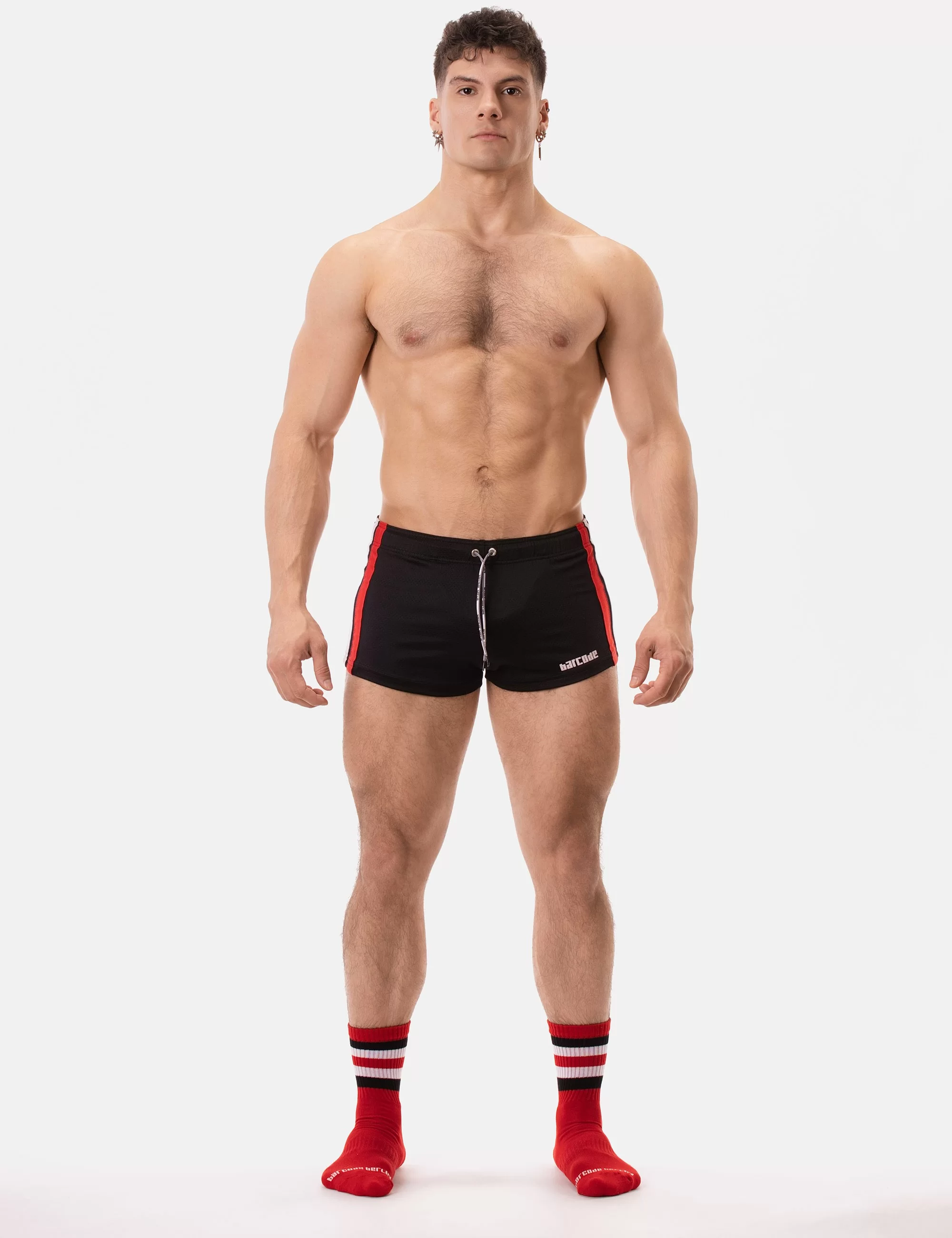 Short Timur - Black-Red-White