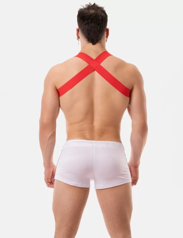 Short Timur - White-Red-Royal