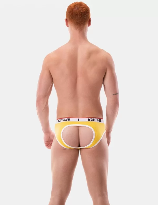 Backless Maxime - Yellow-White
