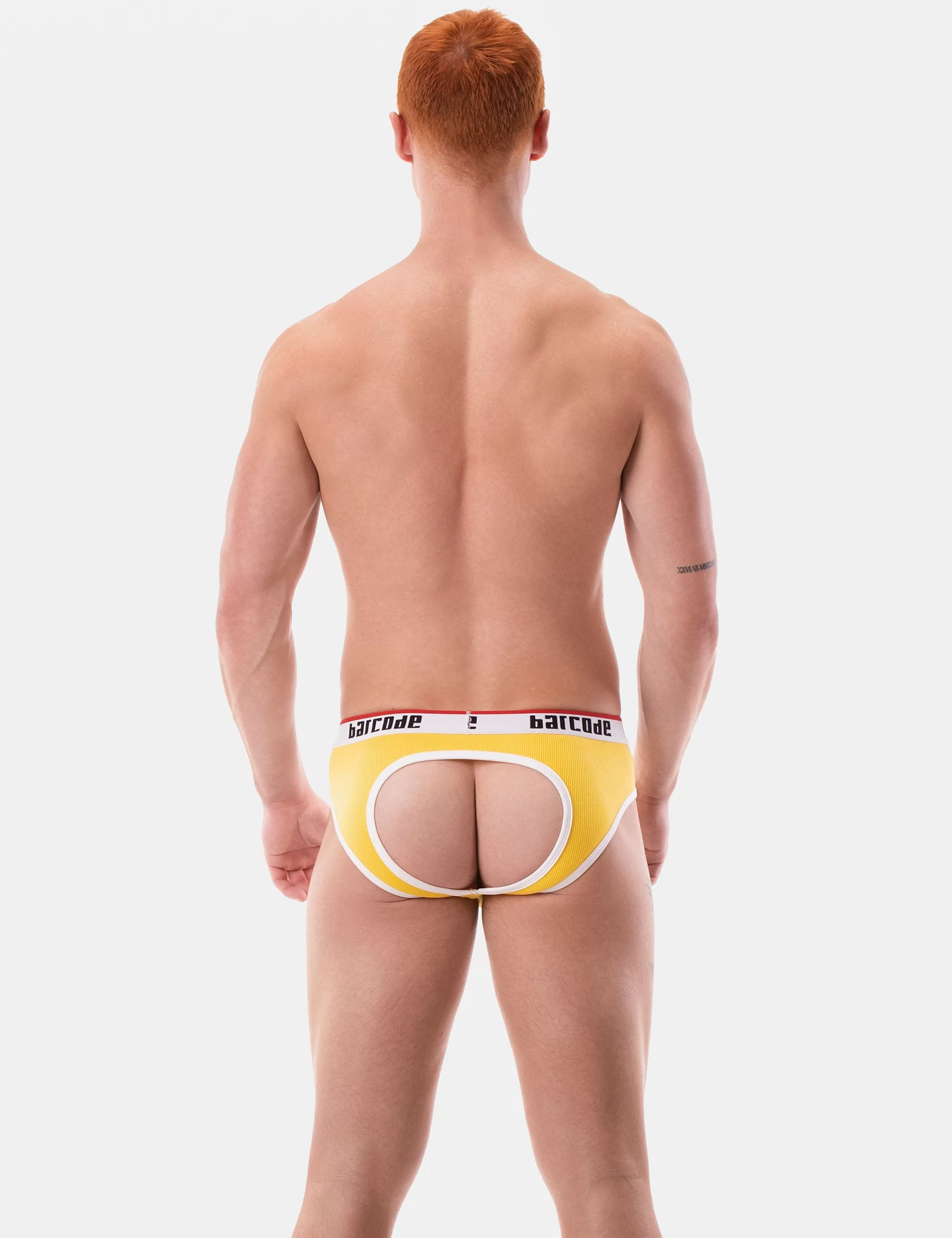 Backless Maxime - Yellow-White