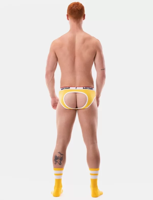 Backless Maxime - Yellow-White