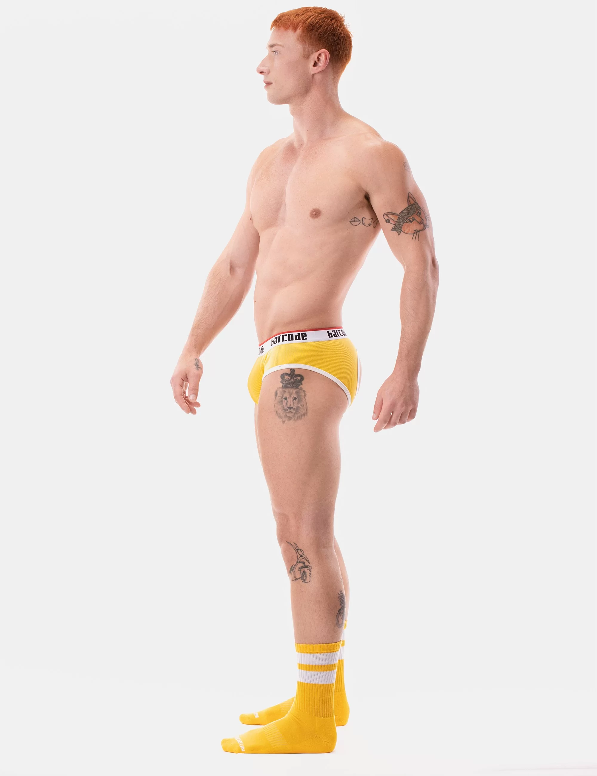Backless Maxime - Yellow-White