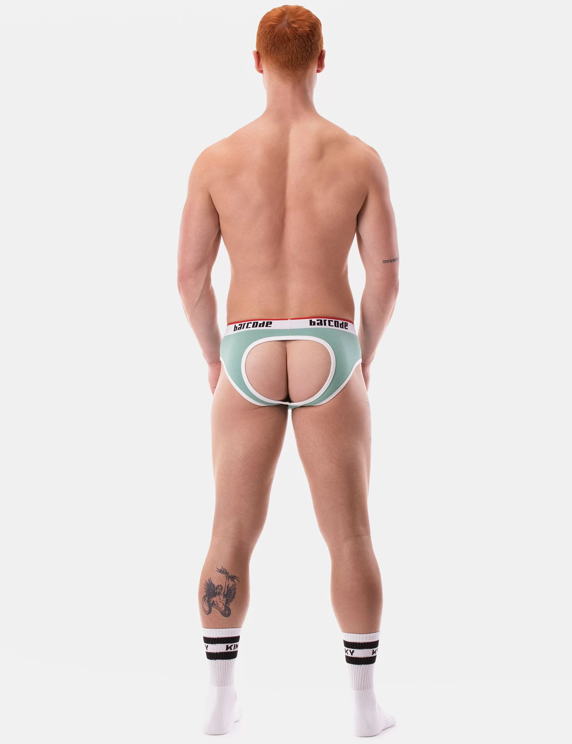 Backless Maxime - Mint-White