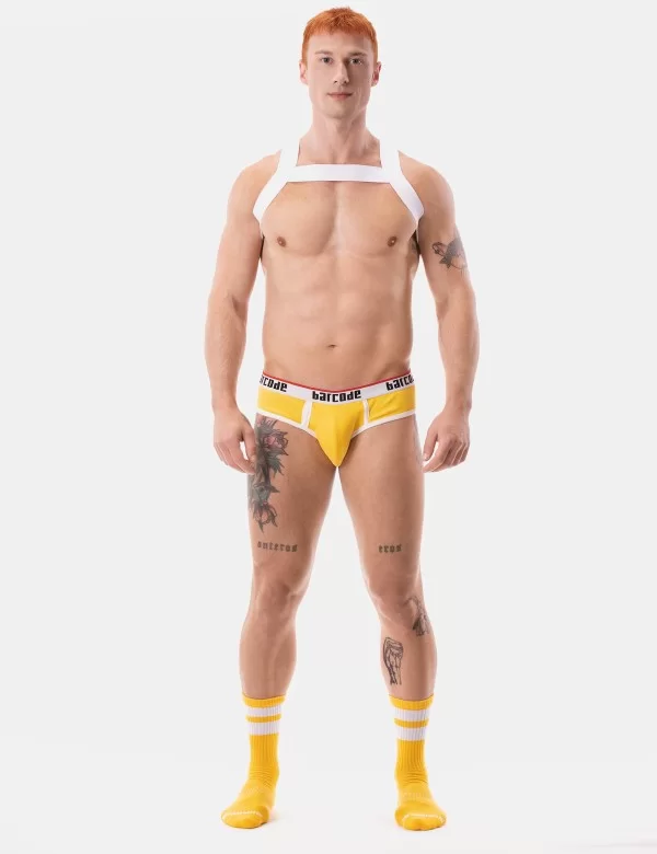Brief Kai - Yellow-White