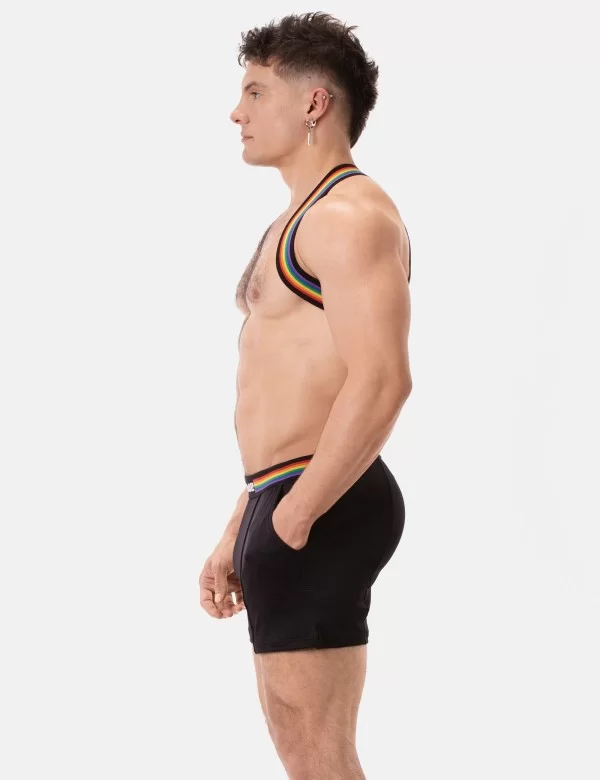Barcode Pride Short - Black