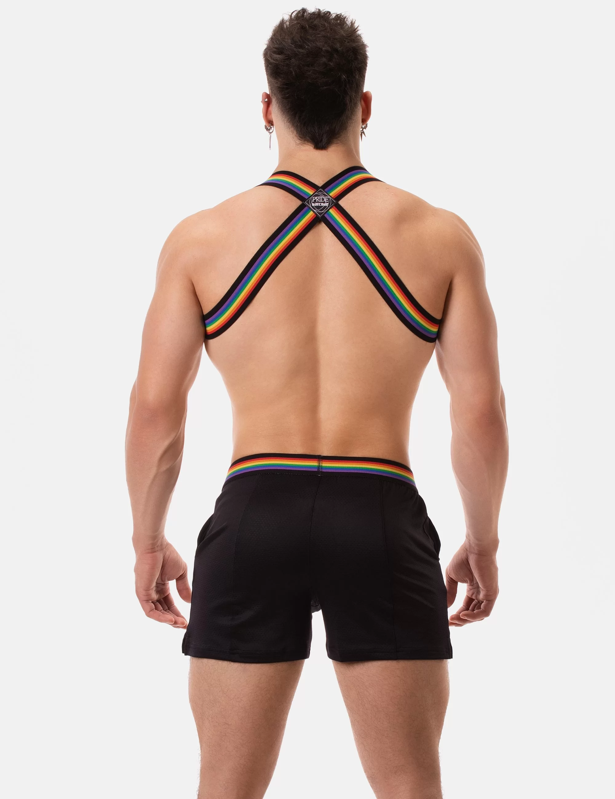 Barcode Pride Short - Black