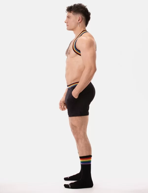 Barcode Pride Short - Black