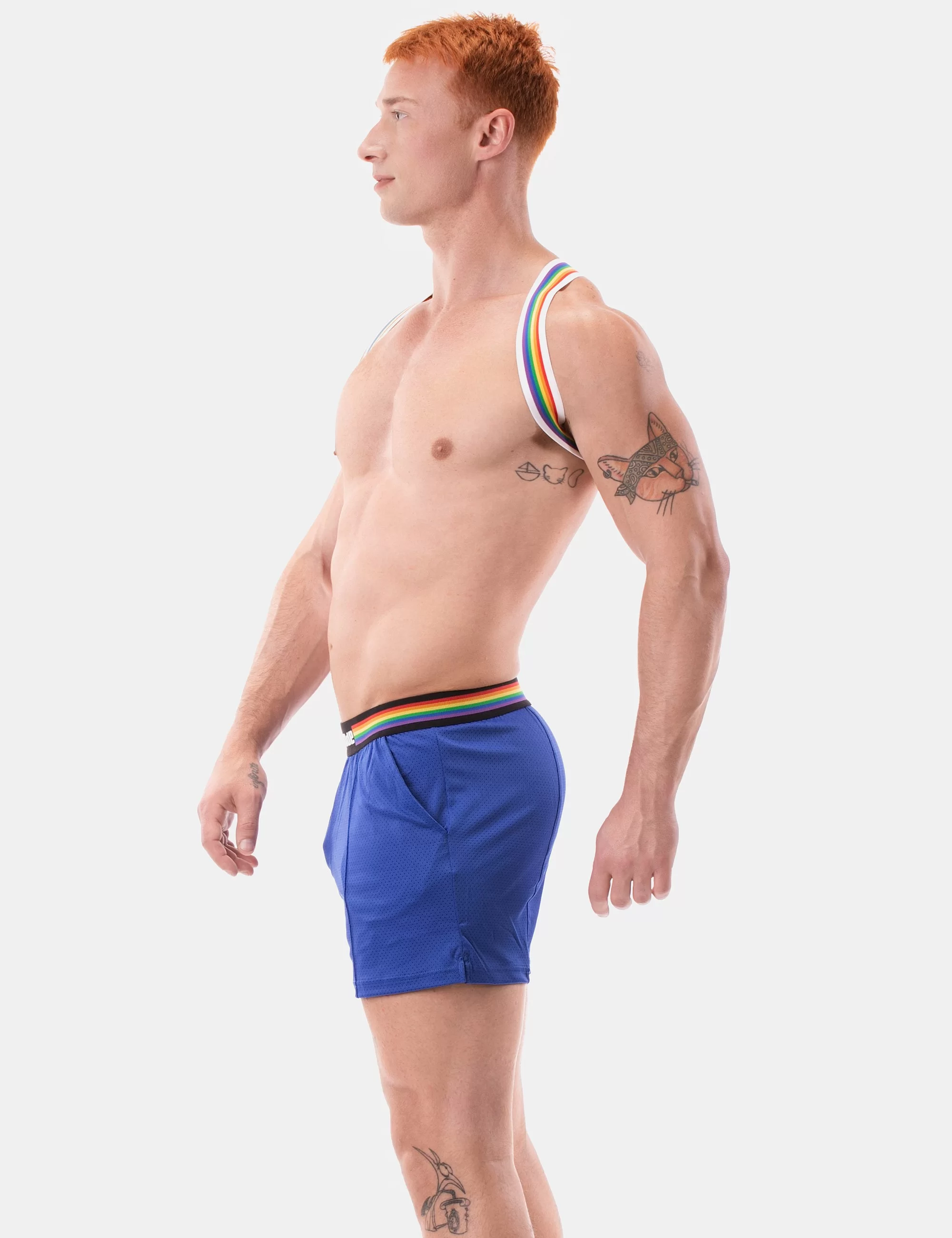 Barcode Pride Short - Royal