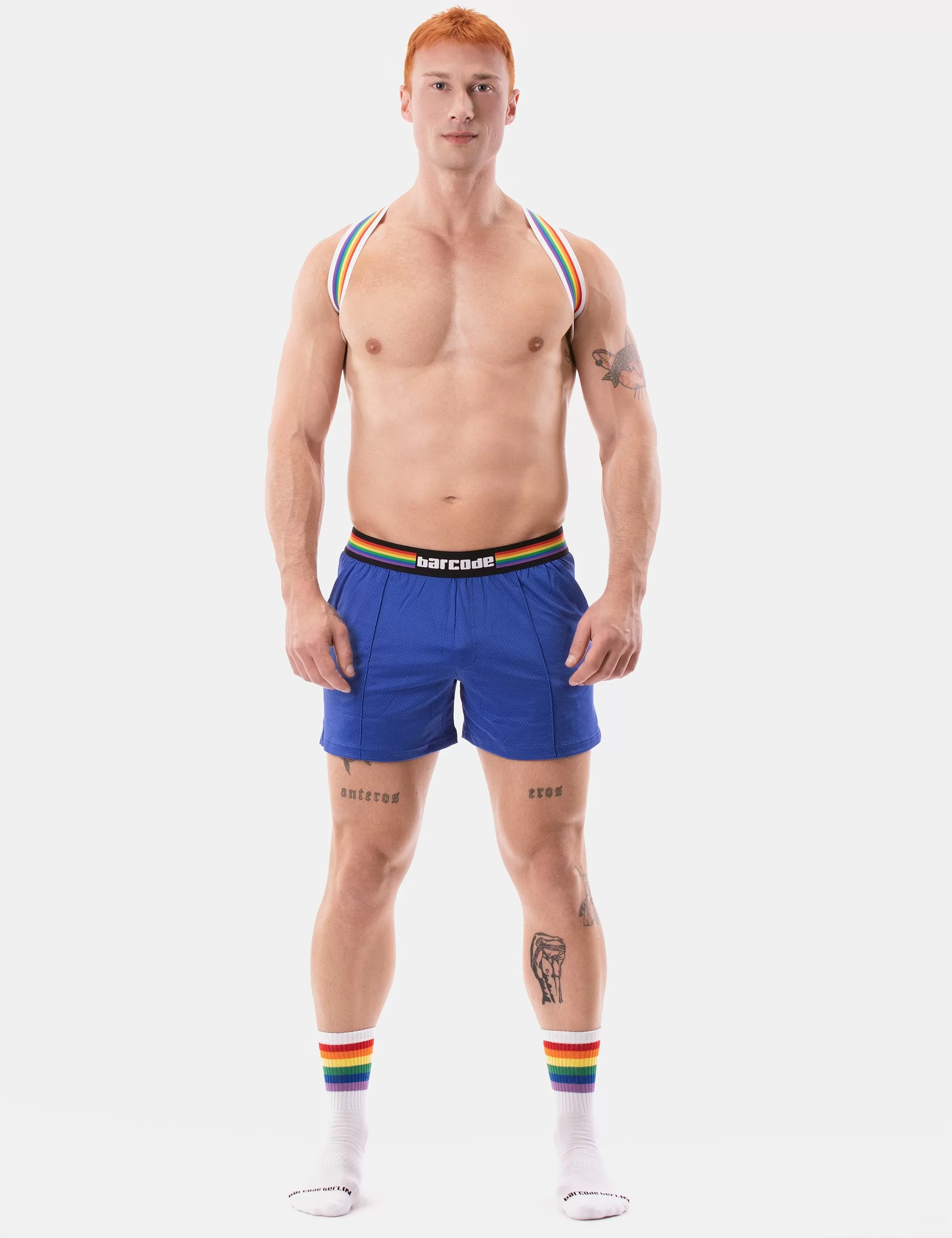 Barcode Pride Short - Royal