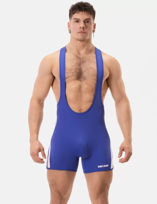 Backless Singlet Dastin - Royal-White