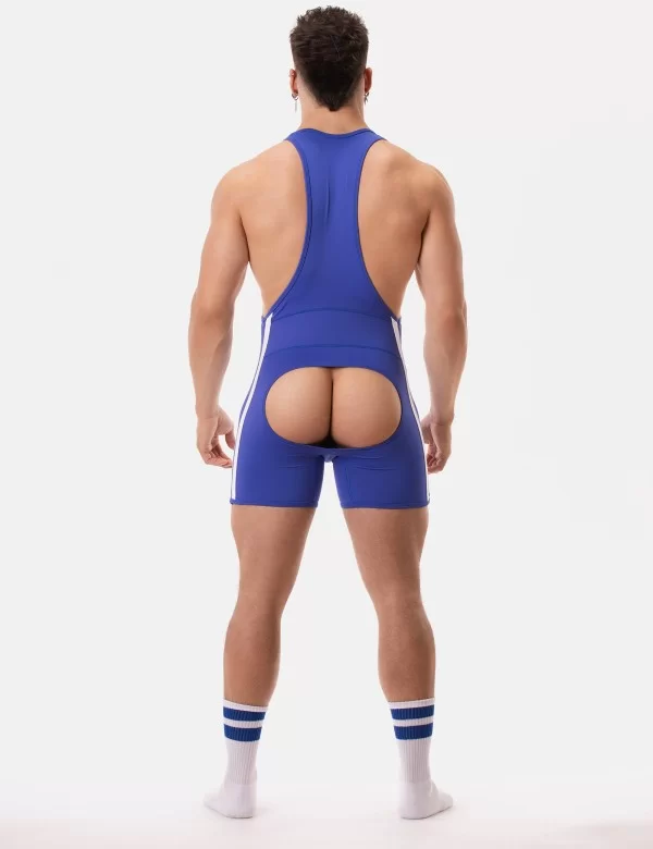 Backless Singlet Dastin - Royal-White