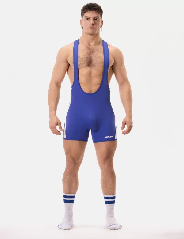 Backless Singlet Dastin - Royal-White