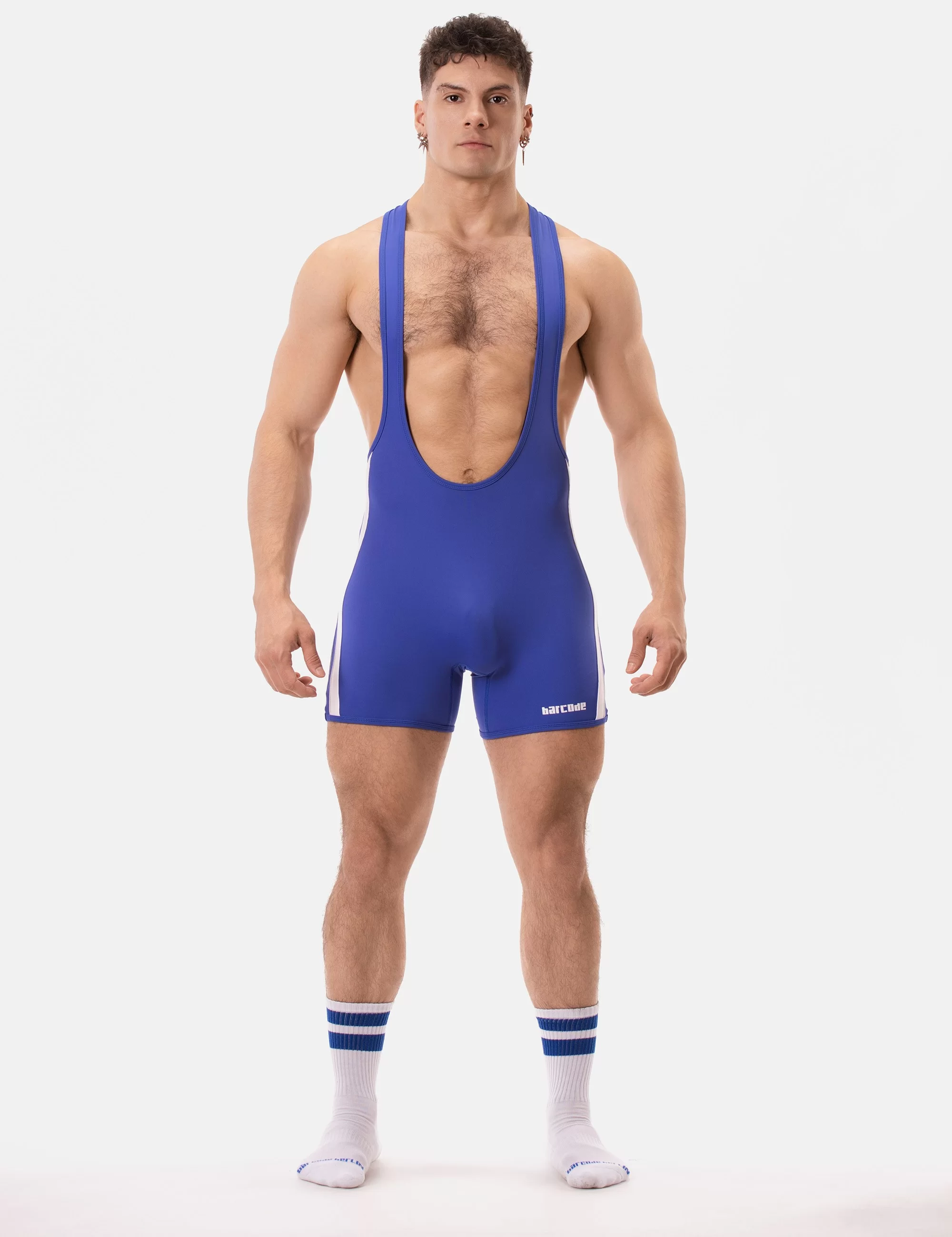 Backless Singlet Dastin - Royal-White