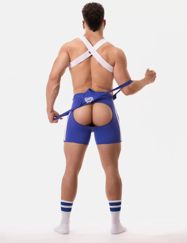 Backless Singlet Dastin - Royal-White