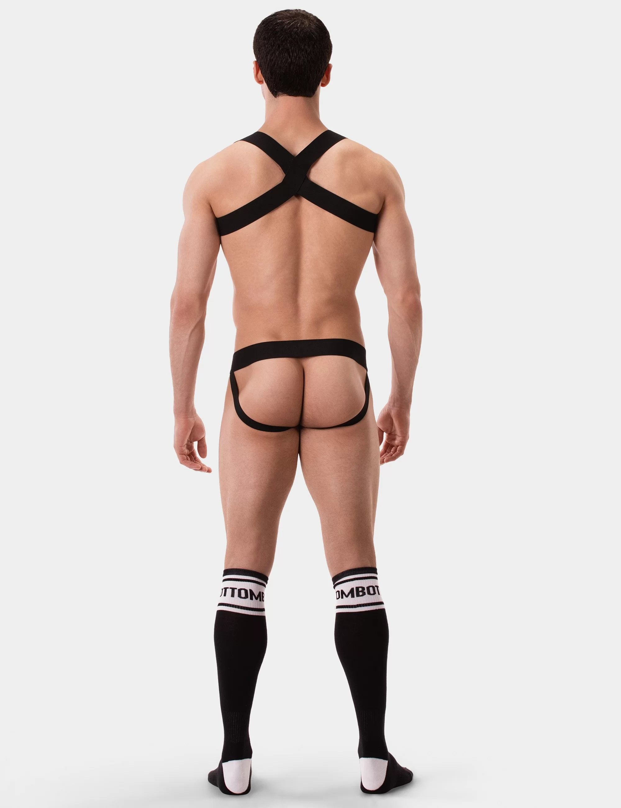 Mesh Jock Tel - Black