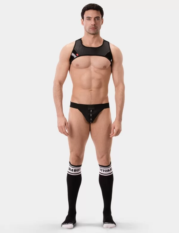 Mesh Jock Tel - Black
